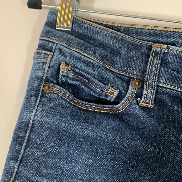 American Eagle Blue Denim Skinny Jeans - Picture 3 of 10